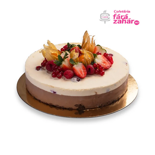 Tort Duo Mousse Ciocolata cu Visine